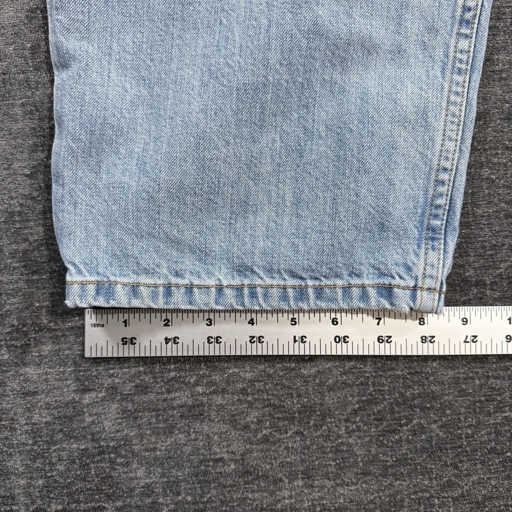 Levi's 550 Men's Relaxed Fit Jeans Blue Size 40x32 Light Wash 100% Cotton - Picture 12 of 16